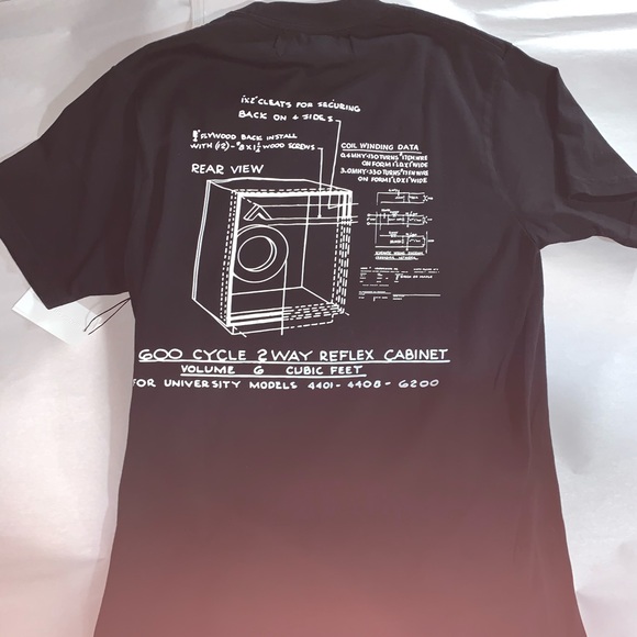 NWT Bianca Chandon 2XL black mechanic graphic tee - Picture 4 of 4